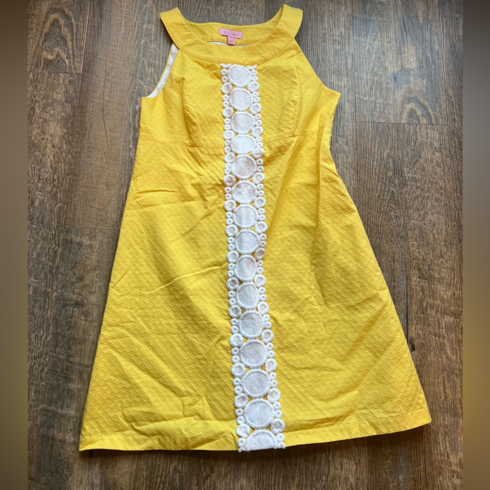 Lily Pulitzer Yellow / White Dress